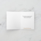 Elegant Gold Formal Calligraphy Script Hartelijk d (Binnen)