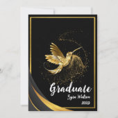 Elegant Gold Formal Gradual Party Invitation Kaart (Voorkant)