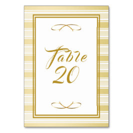 Elegant Gold Framed Wedding Kaart