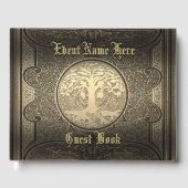 Elegant Gold  gastboek Gastenboek (Voorkant)