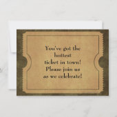 Elegant  Gold Geef één kaartenuitzending toe Kaart (Achterkant)