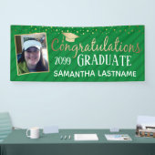 Elegant Gold Gefeliciteerd Afstuderen banner 2022 (Beurs)