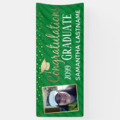 Elegant Gold Gefeliciteerd Afstuderen banner 2022 (Verticaal)