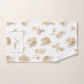 Elegant Gold gegraveerd Pine Bad Handdoek (Handdoek)
