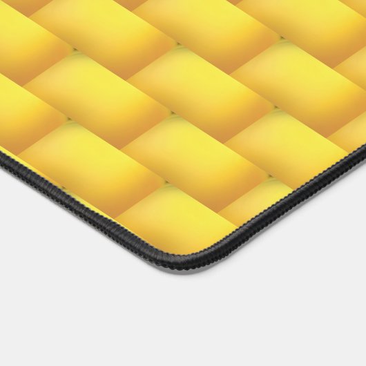 Elegant Gold Geometric Patroon Bureaumat (Hoek)