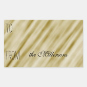 Elegant Gold Gift Label (Voorkant)