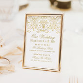 Elegant Gold  Glam Wedding Signature Drinken