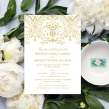 Elegant Gold  Glamor Wedding