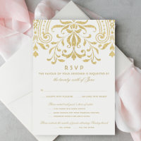 Elegant Gold  Glamor Wedding