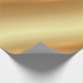 Elegant Gold Glamour Modern Luxury Template Gift Cadeaupapier (Hoek)