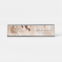 Elegant Gold Glitter Agate Marble Texture Beige