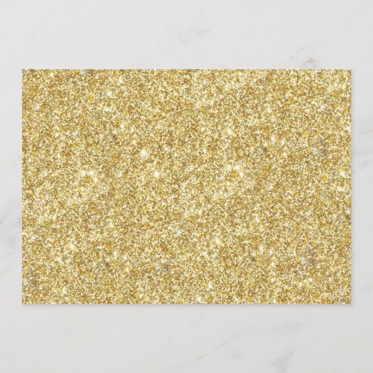 Elegant Gold Glitter Deel een Memory Kaart (Achterkant)