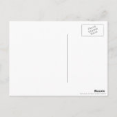 Elegant Gold Glitter en Black Stripe Pattern Briefkaart (Achterkant)