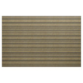 Elegant Gold Glitter en Black Stripe Pattern Stof (Yard (91,4 cm))