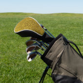 Elegant Gold Glitter  Golfheadcover (Insitu)