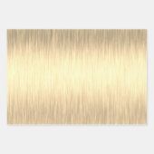 Elegant Gold Glitter Inpakpapier Vel (Voorkant)