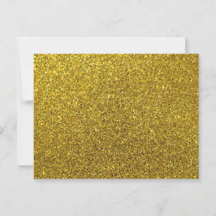 Elegant Gold Glitter Kerstmis Briefkaart