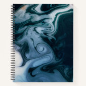 Elegant Gold Glitter Marble Modern Chic-laptop Notitieboek (Voorkant)