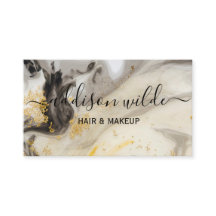 Elegant Gold Glitter Marble Modern Chic