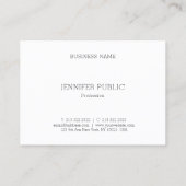 Elegant Gold Glitter Moderne Professional Sjabloon Visitekaartje (Achterkant)