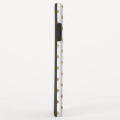 Elegant Gold Glitter Polka Dots Pattern Case-Mate iPhone Case (Achterkant/rechts)
