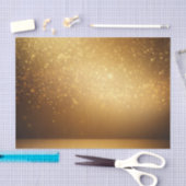 Elegant Gold Glitter Tissuepapier (Craft)