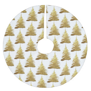 Elegant Gold Glitter Trees kerstboomrok Kerstboom Rok