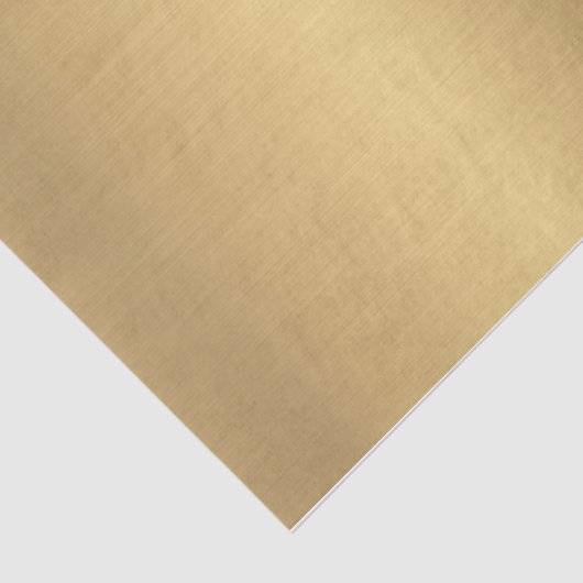 Elegant Gold Golden Yellow Modern Tissuepapier (Detail)