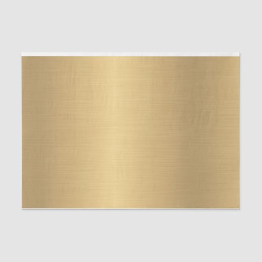 Elegant Gold Golden Yellow Modern Tissuepapier (Voorkant)