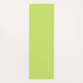 Elegant Gold Green Abstract Floral Yogamat (Achterkant)