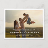 Elegant Gold HAPPIEST NEW YEARS 2026 Foto Lijst Briefkaart (Voorkant)