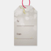 Elegant Gold Happy Norooz Persian Nieuwjaar Cadeaulabel (Achterkant)