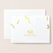 Elegant Gold Happy Norooz Persian Nieuwjaar Folie Kaarten (Met envelop)