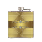 Elegant Gold Heupfles (Achterkant)