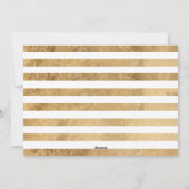 Elegant Gold Holiday Tree 3 Foto Feestdagenkaart (Achterkant)