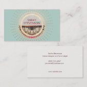 Elegant Gold Horizon Country Natuur Visitekaartje (Voorkant / Achterkant)