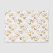 Elegant Gold Hummingbird Glam Tissuepapier (Voorkant)