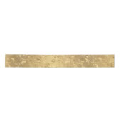 Elegant Gold Hummingbird Satin Ribbon Satijnen Lint (Voorkant)