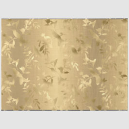 Elegant Gold Hummingbird Tissue Paper Tissuepapier