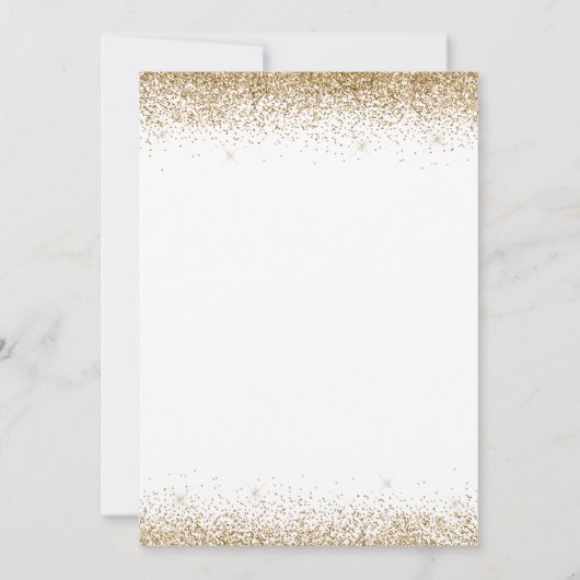 Elegant Gold Joint Afstuderen Foto Kaart (Achterkant)