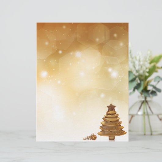 Elegant Gold-kerstboom (Staand voorkant)