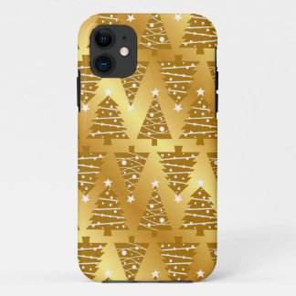 Elegant Gold Kerstboom iPhone-draagtas Case-Mate iPhone Case