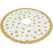 Elegant Gold-kerstboomcadeautjes Kerstboom Rok (Gekanteld)