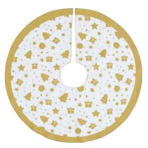 Elegant Gold-kerstboomcadeautjes Kerstboom Rok