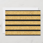 Elegant Gold-kerstfeest Kaart (Achterkant)