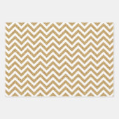 Elegant Gold Kerstmis Inpakpapier Vel (Voorkant 2)