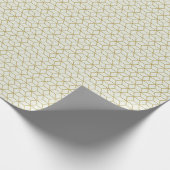 Elegant Gold-kerstwrapppapier Cadeaupapier (Hoek)
