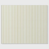 Elegant Gold-kerstwrapppapier Cadeaupapier (Vlak)