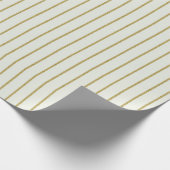 Elegant Gold-kerstwrapppapier Cadeaupapier (Hoek)