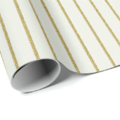 Elegant Gold-kerstwrapppapier Cadeaupapier (Rol Hoek)